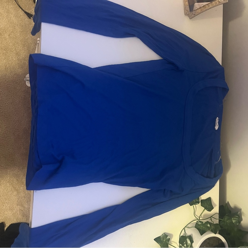 Long Sleeve Cotton On Ribbed Shirt
